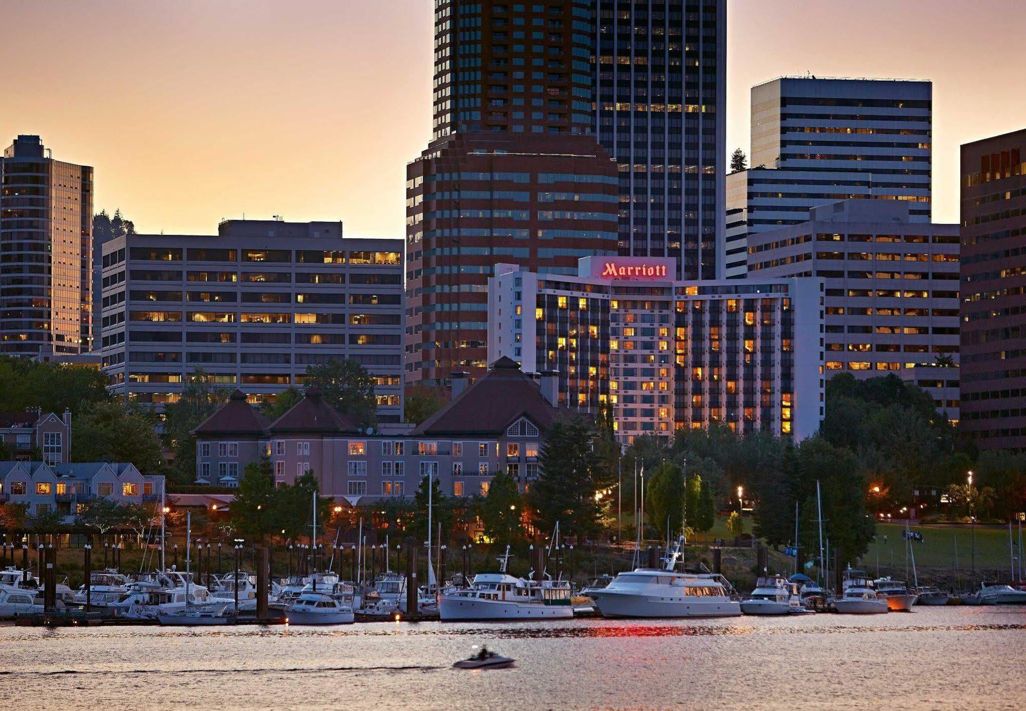 Portland Marriott Downtown Waterfront Hotell Exteriör bild